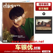 차은우 20년10월 chicteen 잡지+포스터 한장 (접지)
